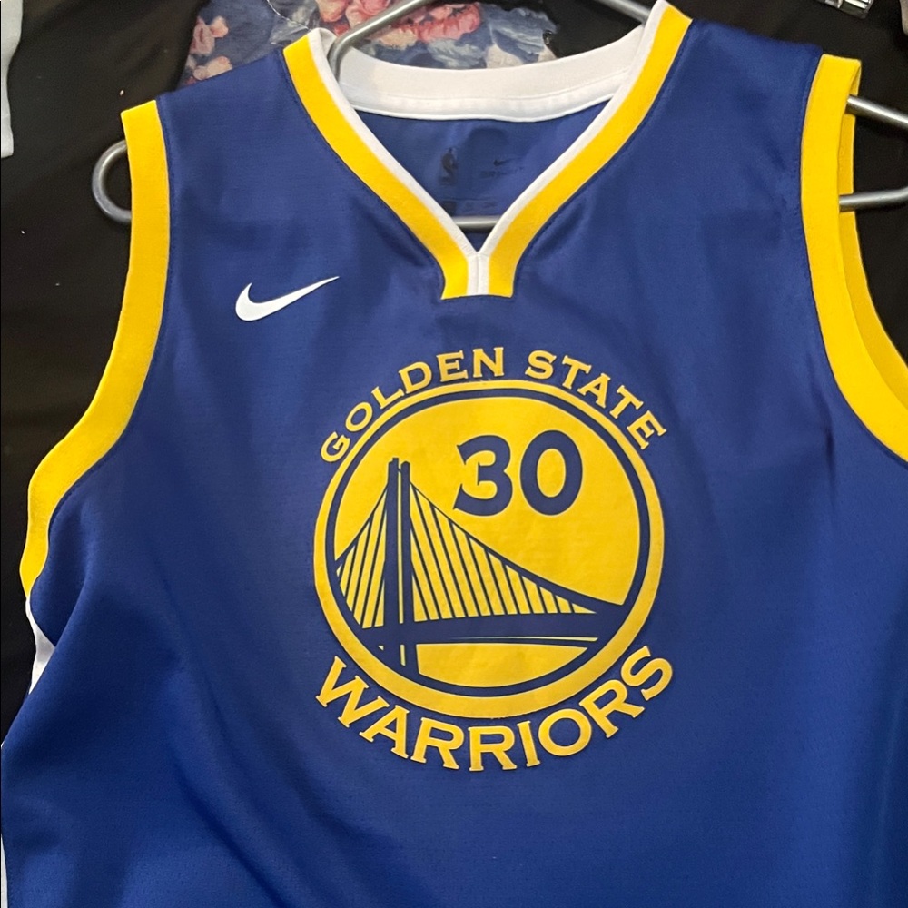 Nike Blue NBA Jersey steph curry #30